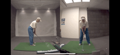 ゴルフテックレッスン8回目(ビフォースイング)