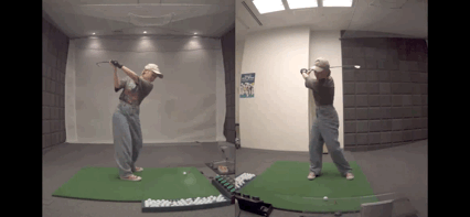 ゴルフテックレッスン9回目（ビフォースイング）