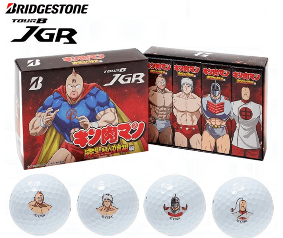 ブリヂストン TOUR B JGR キン肉マンゴルフボール