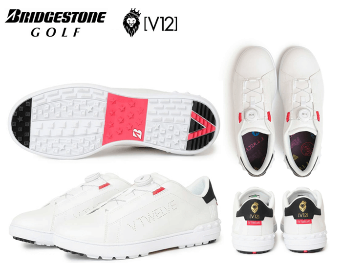 V12×ブリヂストンゴルフコラボ ボアシステムゴルフシューズ