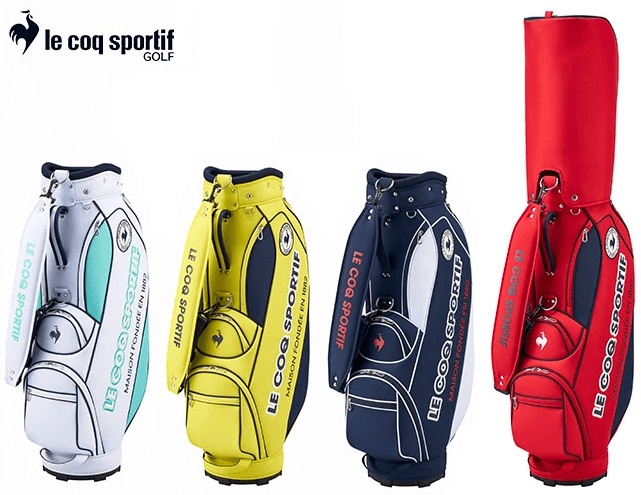 ルコックゴルフ スポーティデザイン レディースキャディバッグ2025年モデル