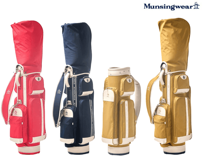 マンシングウェア ナイロンファブリックキャディーバッグ 2025年モデル