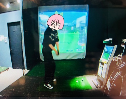 光量が少ないとクラブが映像に写らない