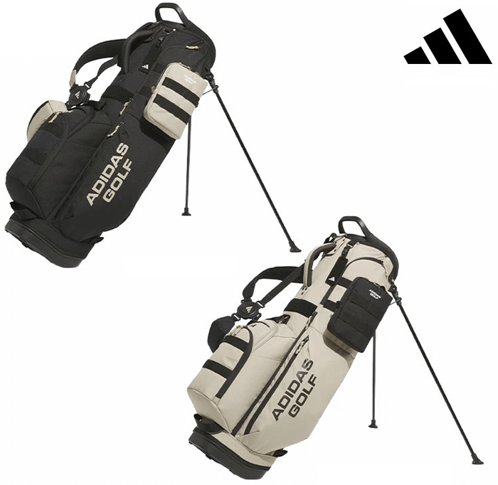 アディダスゴルフ デタッチャブルポケット付き スタンドキャディバッグ 2026年モデル