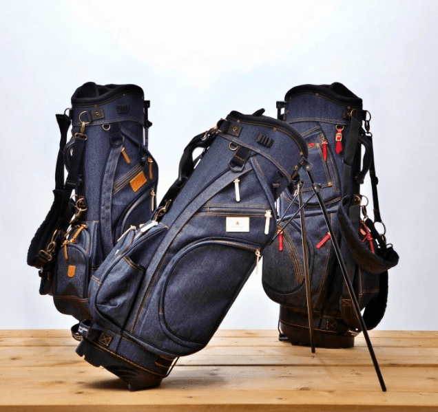 Lahella golf デニムスタンドキャディバッグ
