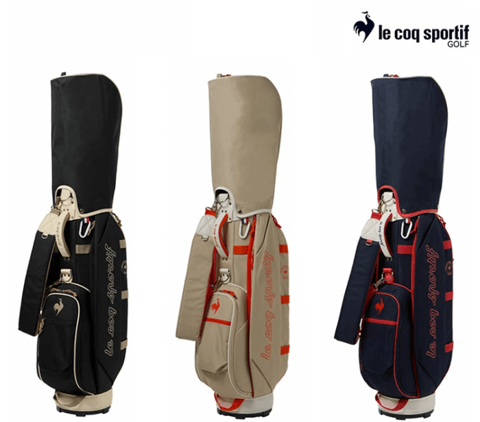 ルコックゴルフ ボーダーデザイン カート型 レディースキャディバッグ 2026年モデル