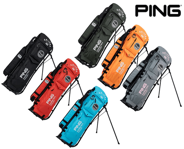 ピンゴルフ パイプフレームスタンドキャディバッグ 2026年新色