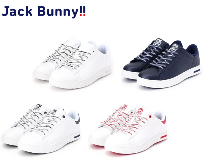 ジャックバニー 定番系スパイクレス ゴルフシューズ