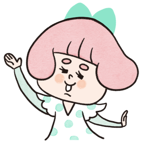 ゴルフ女子部の案内キャラクター